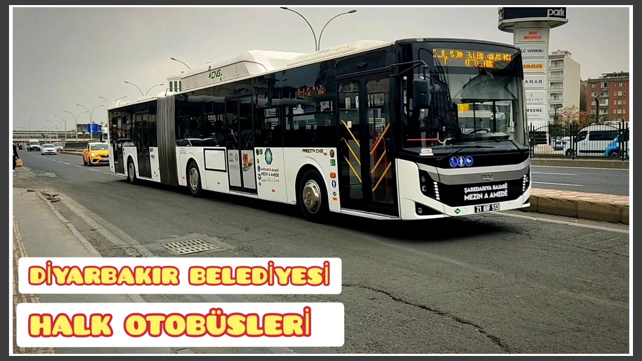 DİYARBAKIR BELEDİYESİ HALK OTOBÜSLERİ | DIYARBAKIR MUNICIPALITY PUBLIC BUSES  