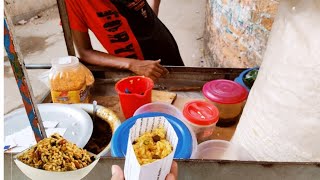 Street Jhal Muri ।।  Popular Street Food Jhal Muri Making in Dhaka ।। SS Food and Kitchen