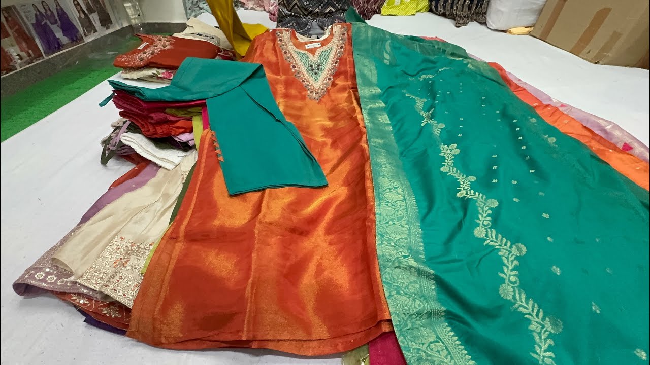 Chickpet Bangalore  Wholesale Kurthi Set Collection From 650rs | Online Shopping Single Courier Avl