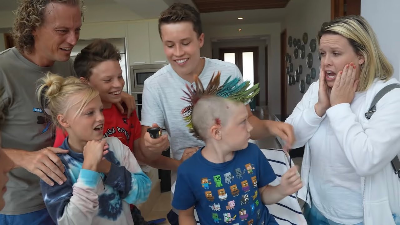 Ninja Kidz TV Shorts Kayson s Mohawk Reaction By Ninja Crosley YouTube Ninja Kidz TV Shorts Kayson s Mohawk Reaction By Ninja Crosley YouTube