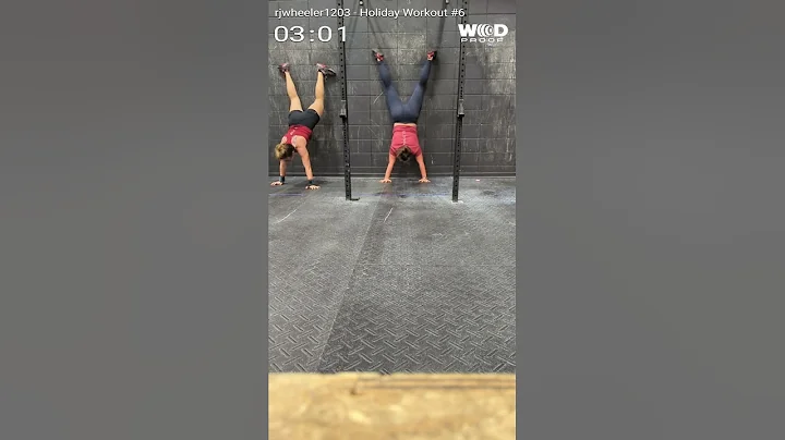 Holiday Challenge WOD #6 Rebecca Wheeler