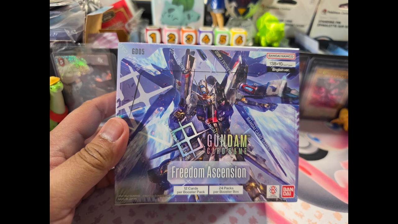 GUNDAM Freedom AscensionBOX テープカット Opening My Second Box of Gundam Freedom Ascension - YouTube