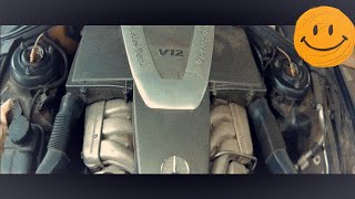 Mercedes-benz W220 m137 v12 ремонт