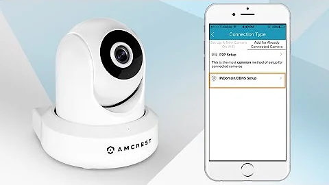 Amcrest IP Cameras - IP Domain Mobile App Setup
