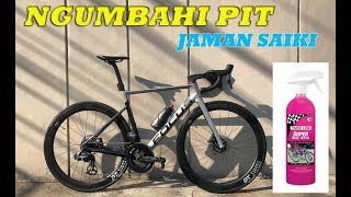 Cuci Sepeda Pakai Finishline Super Bike Wash ala Boga Holy Crank