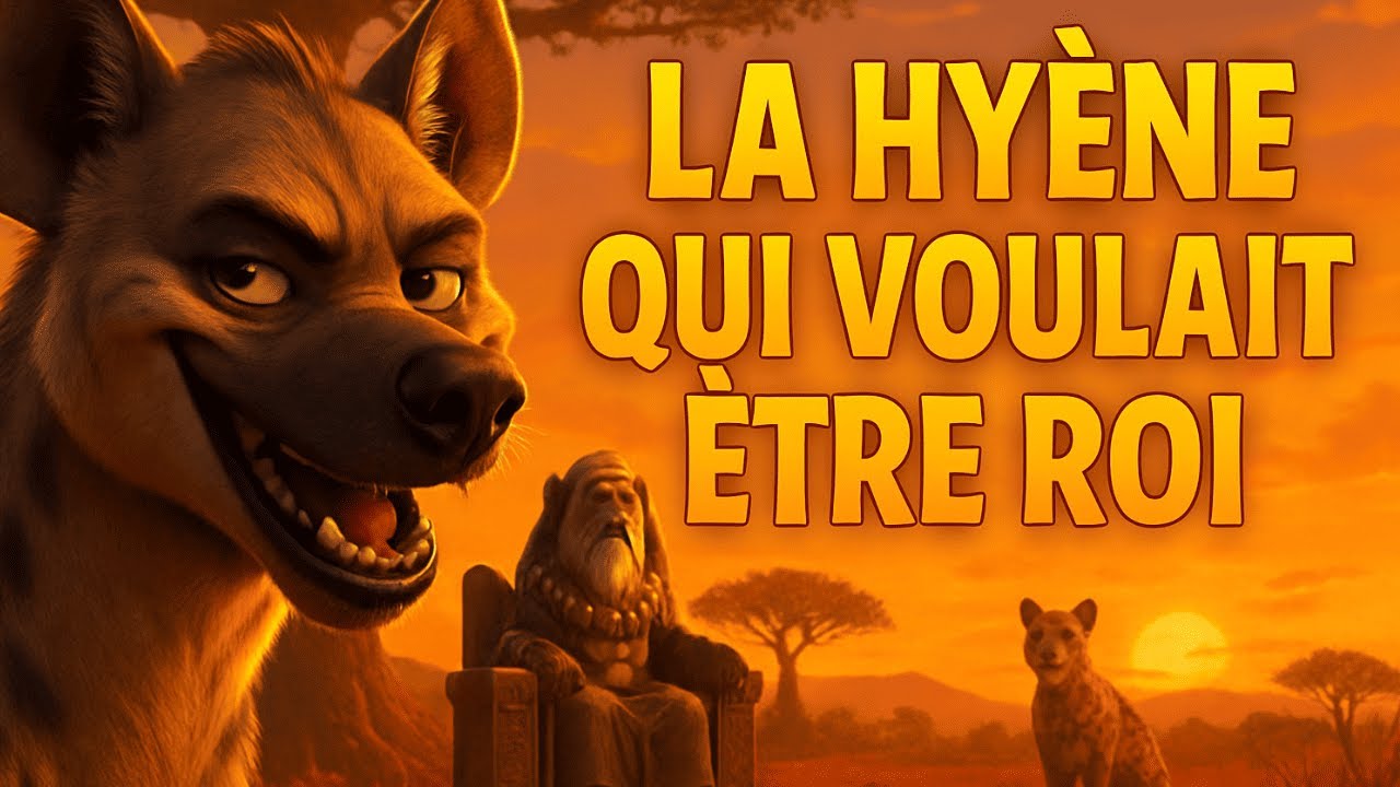 La Hyène Qui Voulait Être Roi – Conte Africain | L’Afrique Raconte
