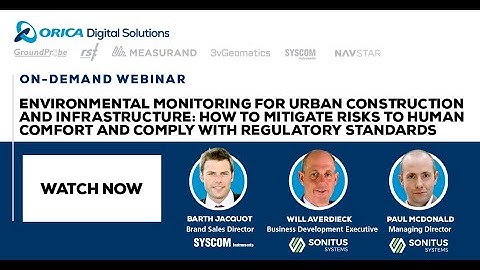 Environmental Monitoring for Urban Construction and Infrastructure