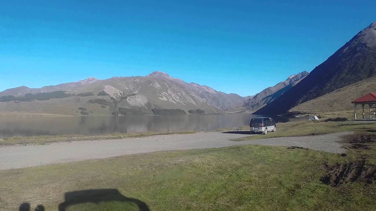 Lake Tennyson-Free DOC campsite near Hanmer Springs