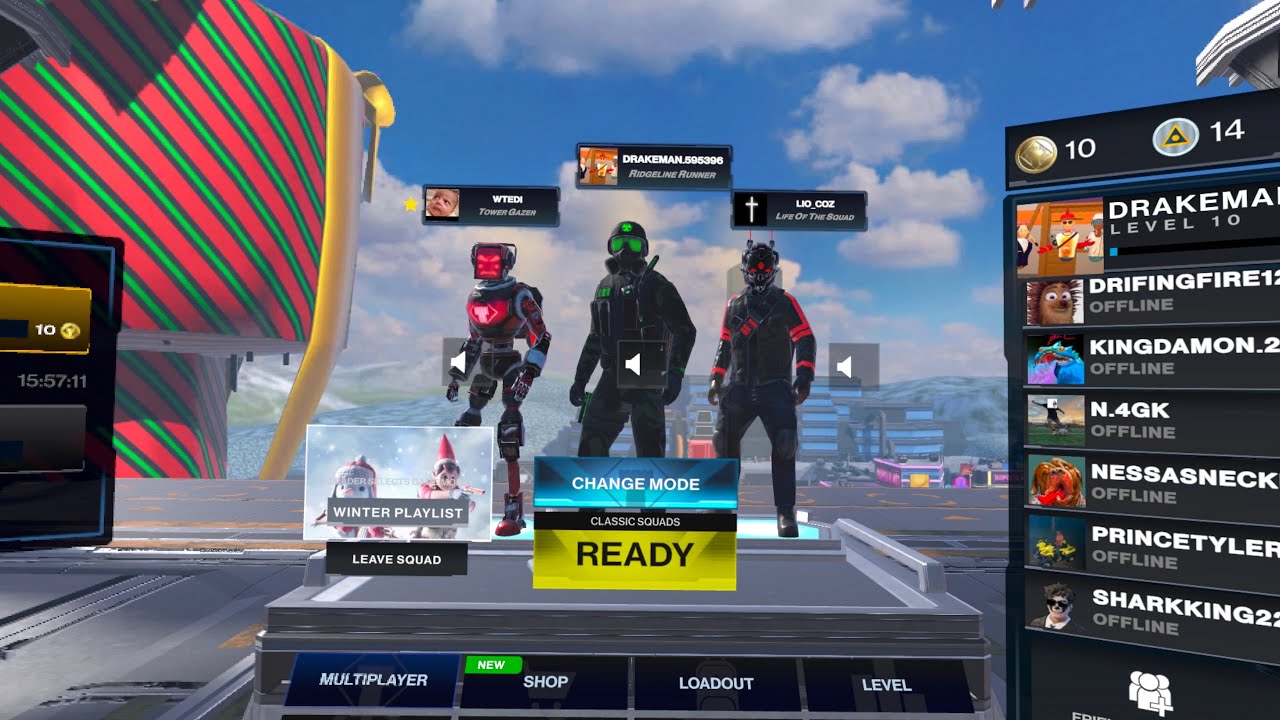 Today we played Population One on VR and hope you guys had a good Christmas!!!