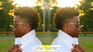 💋‍  2 Strand Twist Out on a Mohawk (Male version)