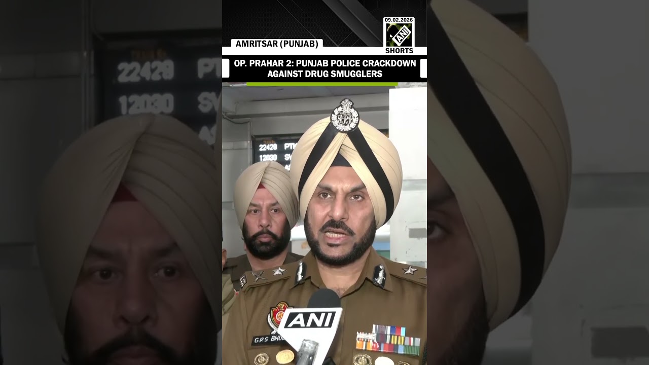 Operation Prahar 2 begins in Punjab: 5 arrested, weapons from Pak & drug money seized