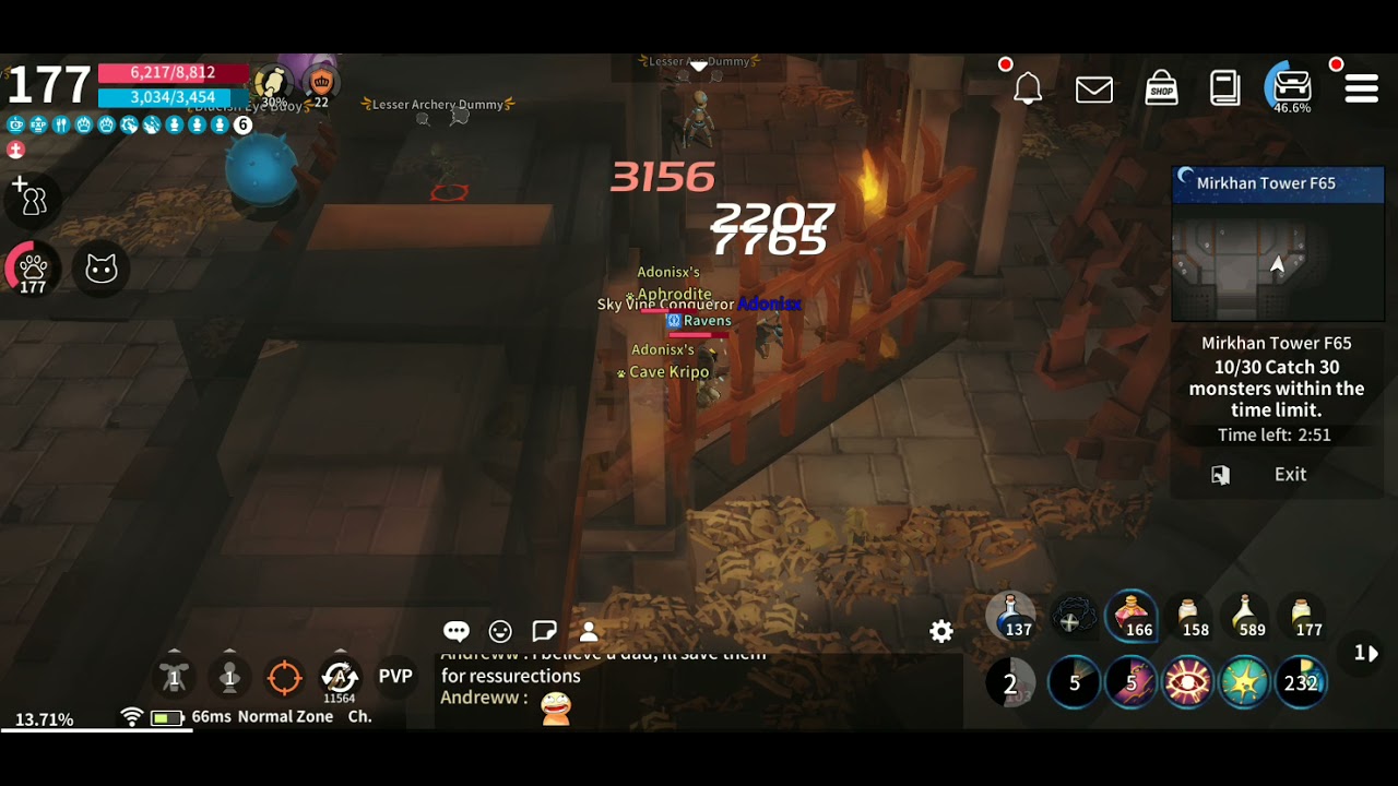 Moonlight Sculptor - Mirkan 65 Cha Archer! (290 charisma)