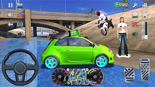 RIVER FUNNY CRASH GAME에서 운전하는 미니 자동차 UBER 사고 - Taxi Sim 2022 최고의 안드로이드 게임 screenshot 5
