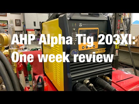 Video AHP Alpha Tig 203XI: One week Review. - youtube