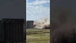 Зернохранилище взорвали в Костанайской области