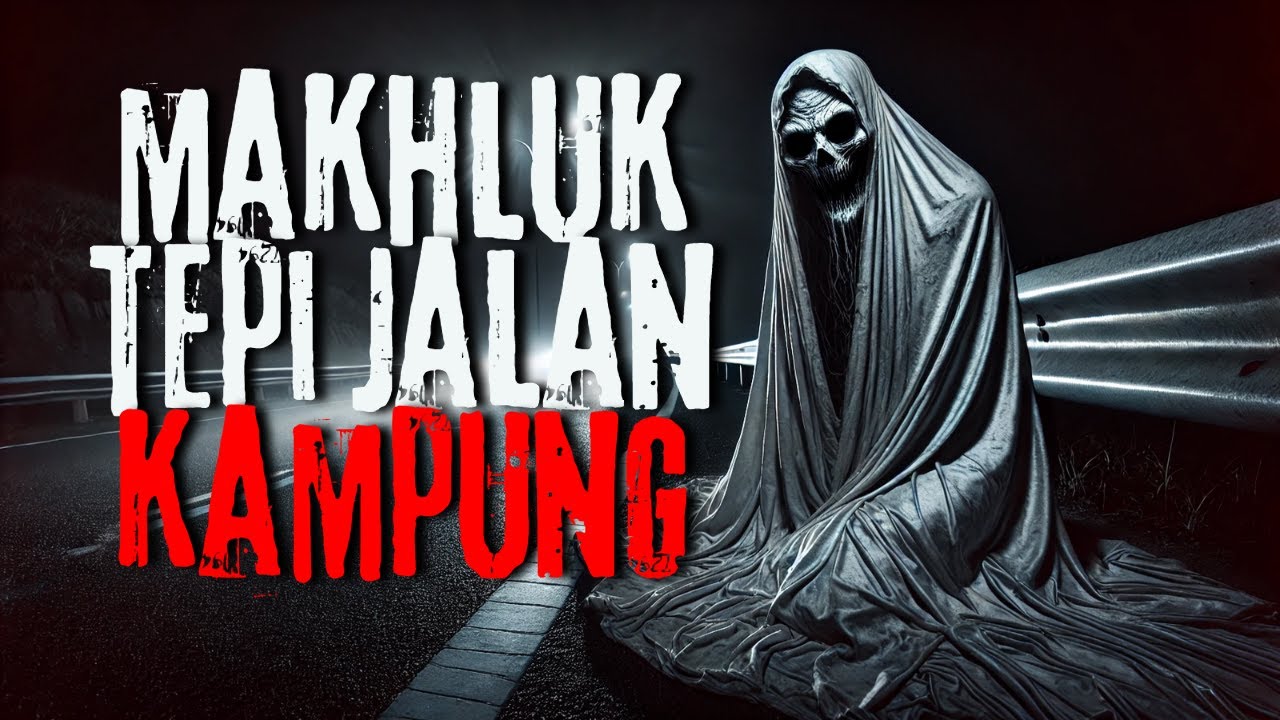 KISAH SERAM POCONG TEPI TIANG LAMPU