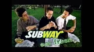 Subway 2002 Television Commercial  Jared Fogle Picnic