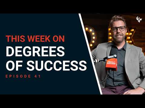 This week on Degrees of Success Podcast | Leadership Lessons from a Deputy Chief | Ep 41