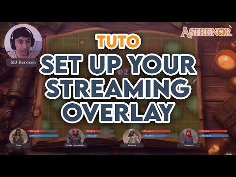 Tuto Character Sheet Online - How to use stream-overlay?