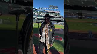 The Temptations Are Getting Ready to Perform My Girl at Game 5 at NLDS w/ @mets vs. @Dodgers ⚾️