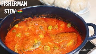 Easy Ghana 🇬🇭 Fante Fante Recipe | Fisherman Stew