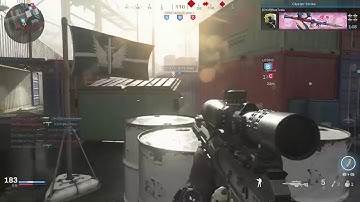 quick scoping AX-50 (X5 multi kill) cod modern warfare