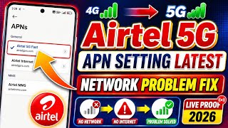 Airtel APN Settings 2026 | 5G Speed Test Results Before & After