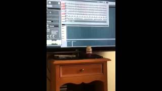 Greedy making a beat sampling drake featuring the weeknd c