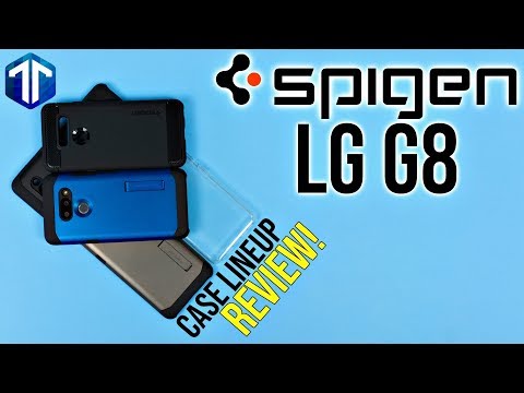 LG G8 स्पाइजेन केस लाइनअप रिव्यू!