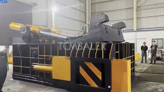 Hydraulic Baler For Steel Cans