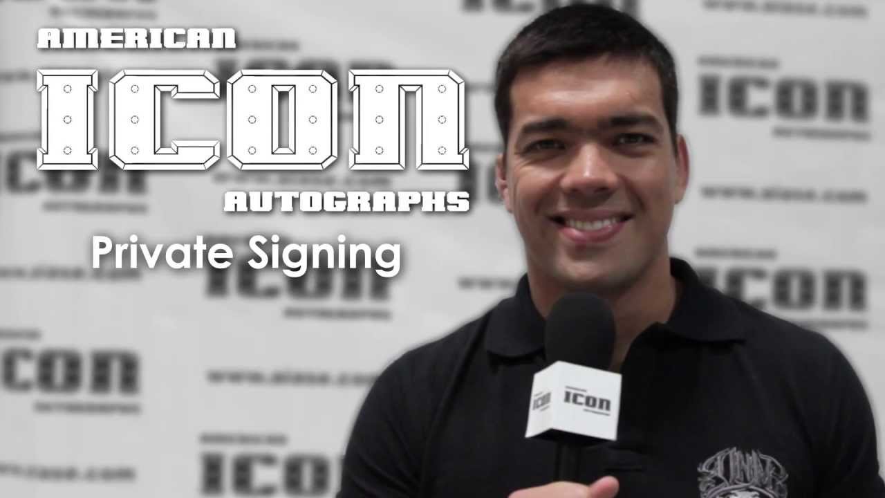 Lyoto Machida Signing for American Icon Autographs June 8, 2013