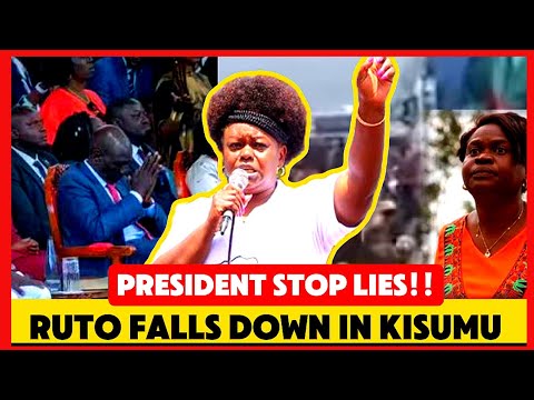 RUTO & WANGA PLUS KALUMA ALMOST URINATED ON THEMSELVES AS MILLE ODHIAMBO TARGETED RUTO, HECKLED!!