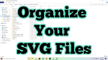 How to Organize Cut Files for Cricut Crafters