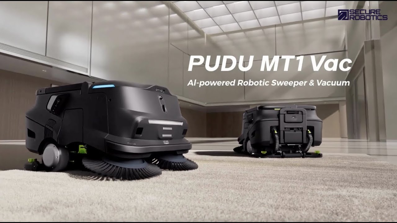 Pudu MT1 Vac – AI Powered Vacuum Sweeping Robot | Secure Robotics