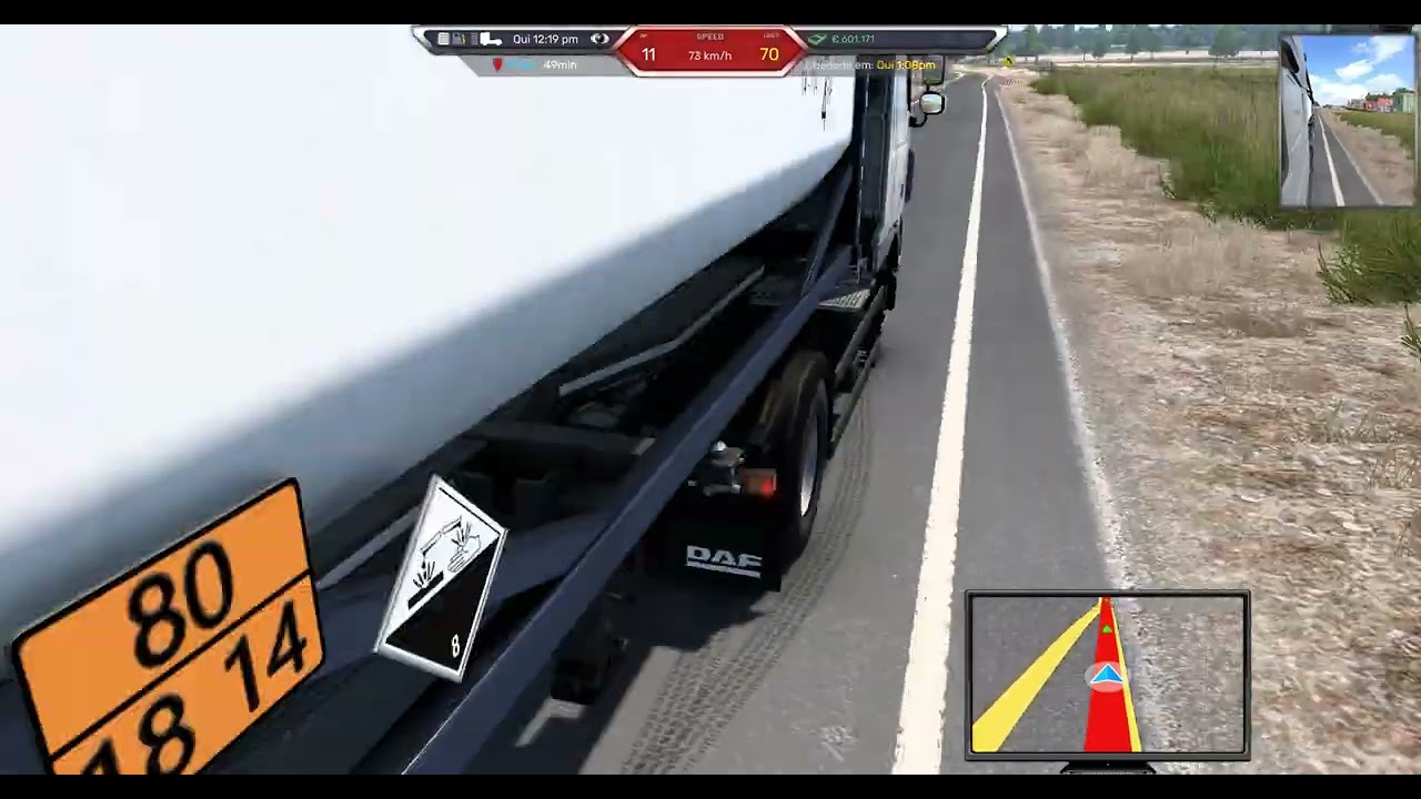 ETS2   TRANSPORTE DE PESTICIDA 21 TON