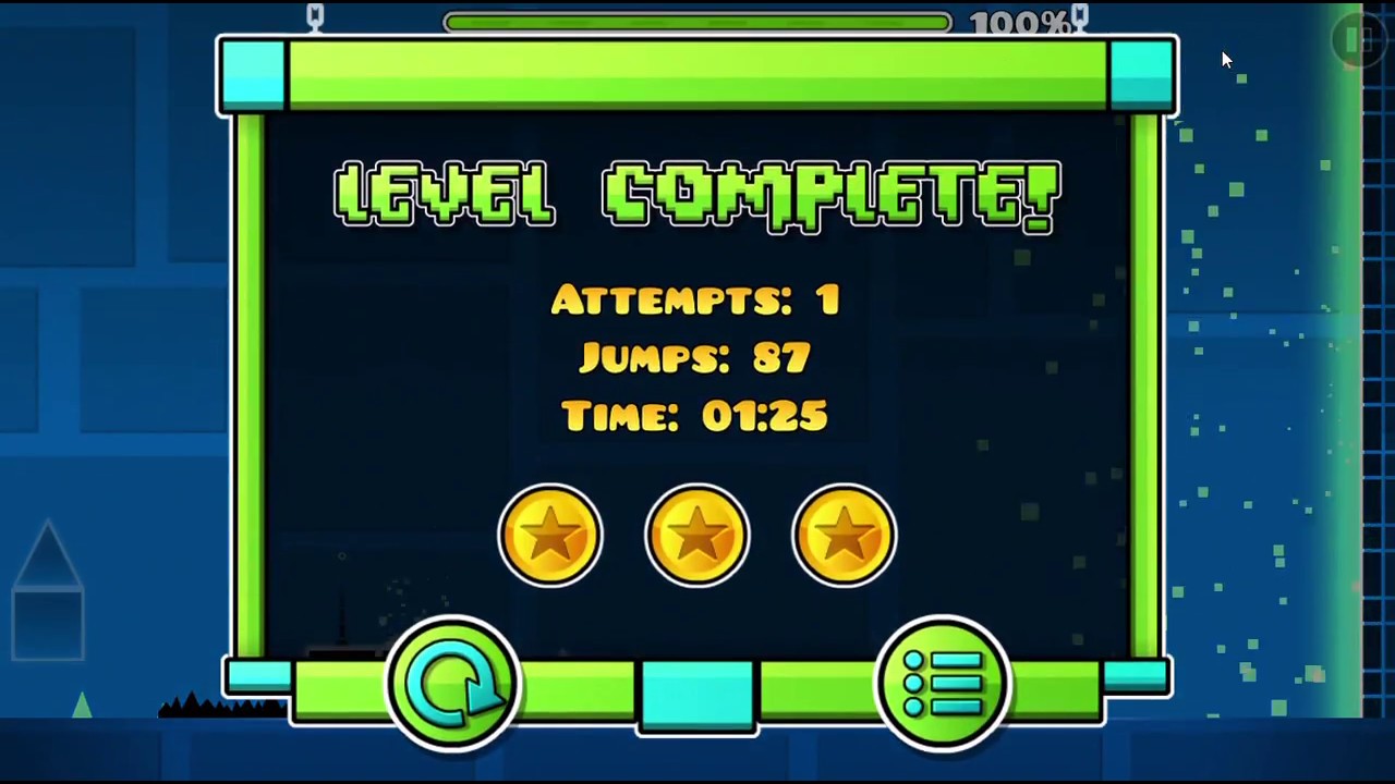Geometry Dash; Back on track; Mr Hamburger
