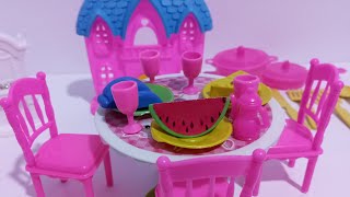 6 Minutes Satisfying with Unboxing Disney Hello Kitty Sanrio Kitchen Set |Miniature ASMR Kitchen Set