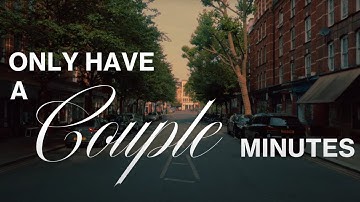 Olivia Dean - A Couple Minutes (Lyric Video)