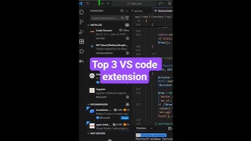 Top 3 VS code extension #shorts #short #shortsfeed #viral  #coding #short #shortvideo