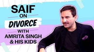 Saif Ali Khan on divorce with Amrita Singh, bond with Sara Ali Khan, Ibrahim, Taimur & paparazzi