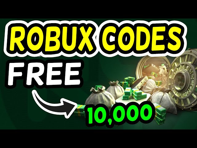 ENTER THIS PROMO CODE FOR FREE ROBUX! (10,000 ROBUX) October 2020 