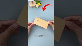 Easy DIY Paper Envelope in 1 Minute! ✉️ #Shorts