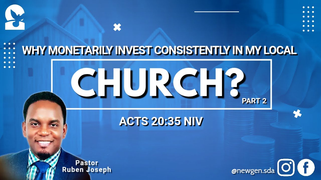 09-20-25 | Why Monetarily Invest Consistently In My Local Church? Part 2 | Acts 