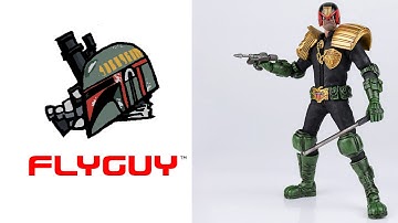 3A 2000AD Judge Dredd 6 Inch Toy Action Figure Review | By @FLYGUY