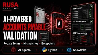 AI-Powered Accounts Payable Validation & Exception Handling | @rusaanalytics