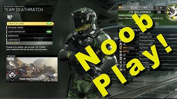 COD IW - noob Play!!