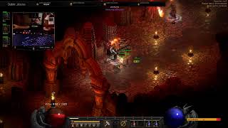 play Diablo II Resurrected  pre access beta hardcore with freinds