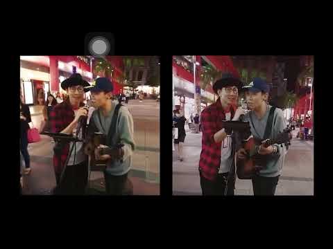 20151119林俊傑+練懿樂-江南完整版街頭 演唱本尊居然出現