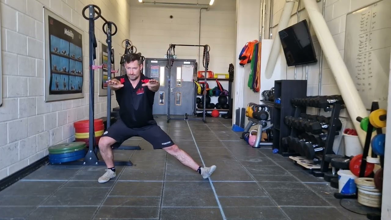 How to do the Stepping Cossack Lunge