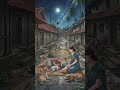 90s Tamil Village Summer Nights 🌙 | Sleeping Under the Stars | Ghibli Style Animation